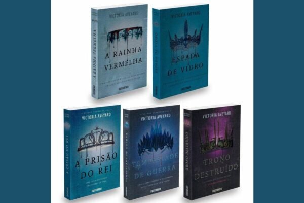 Kit A Rainha Vermelha - Coleção 5 Livros