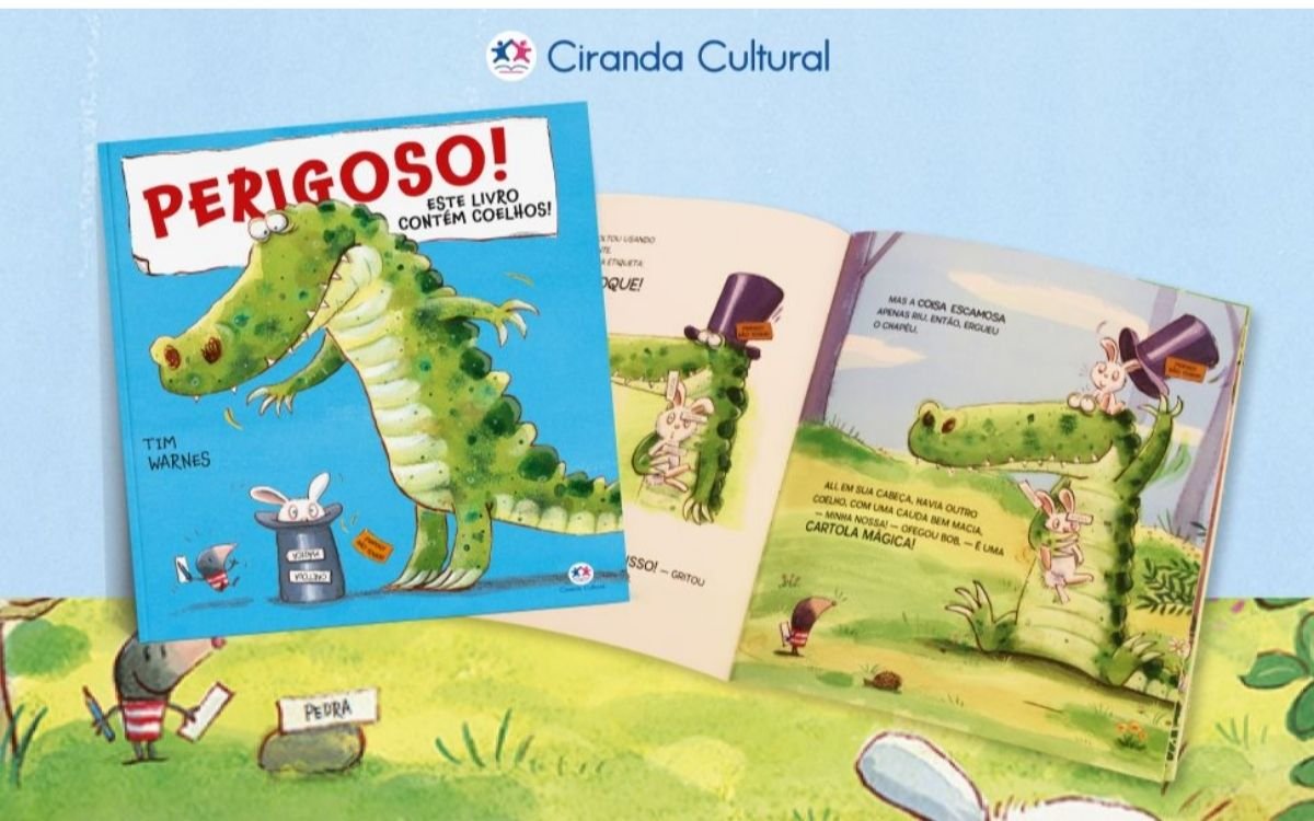 Perigoso! Este livro contém coelhos!