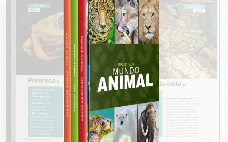 biblioteca mundo animal da editora camelot