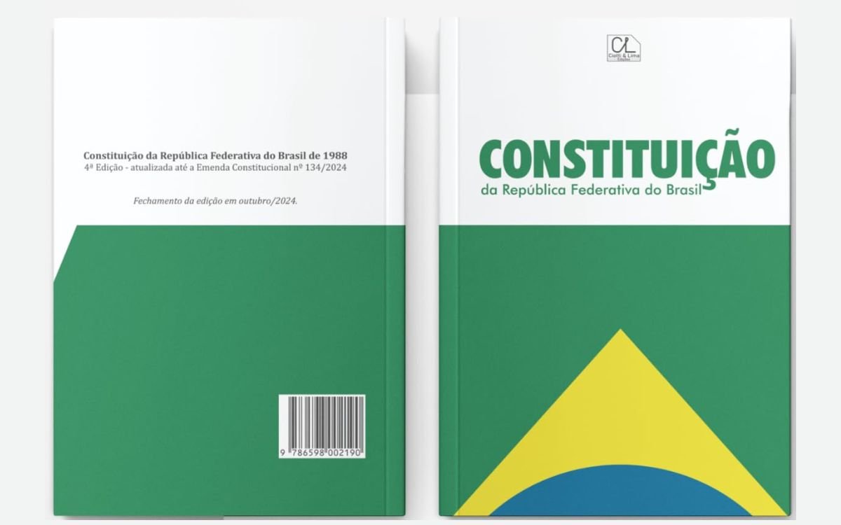 Livro Constituição Federal De 1988 Atualizada