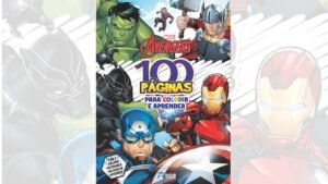 100 Páginas para Colorir Marvel