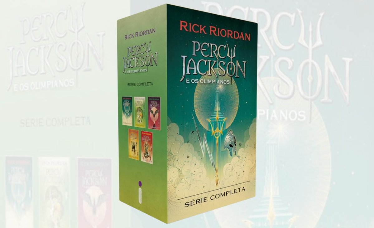 Box Percy Jackson e os Olimpianos