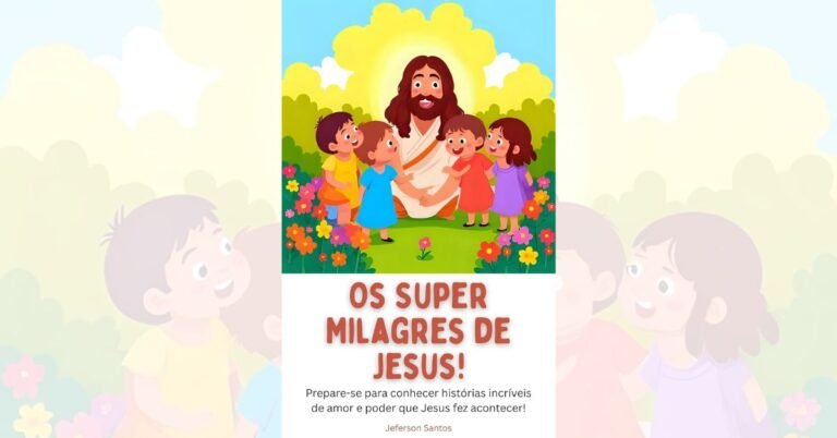Os Super Milagres de Jesus para Crianças