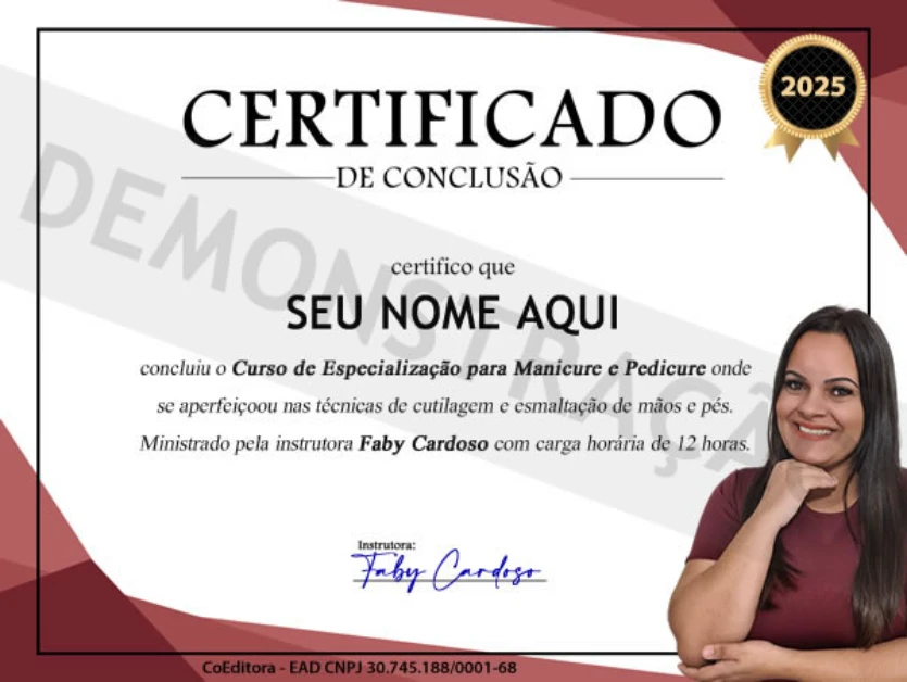 Curso de Cutilagem certificado