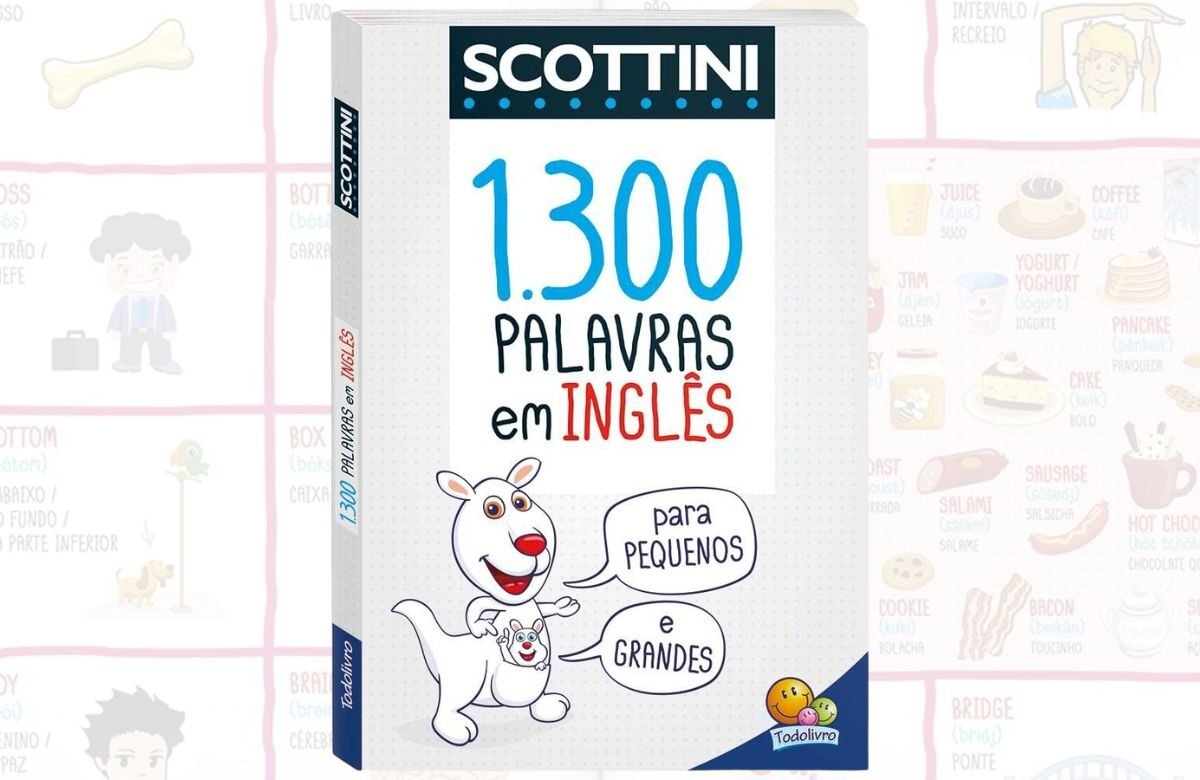 Scottini 1300 Palavras em Inglês