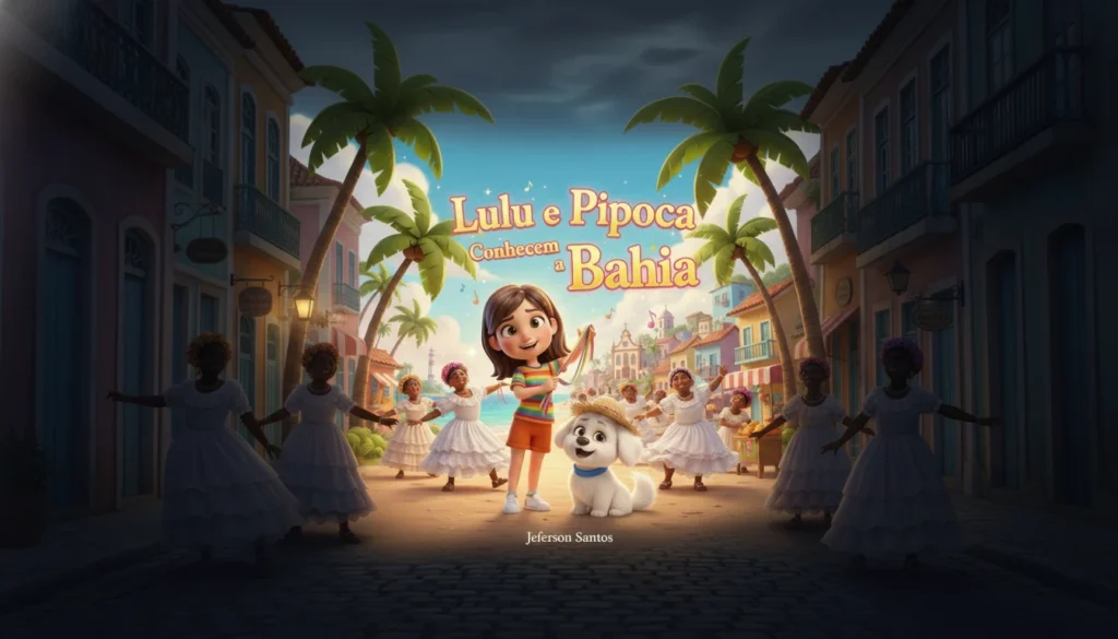 Lulu e Pipoca Conhecem a Bahia