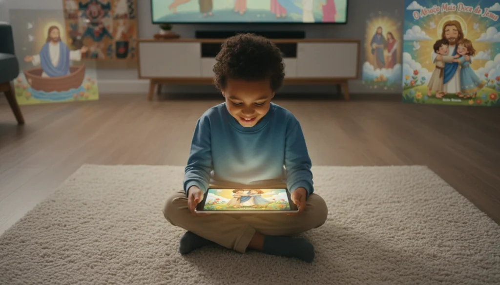 Arraste para WordPress ou Desktop O Abraço Mais Doce de Jesus