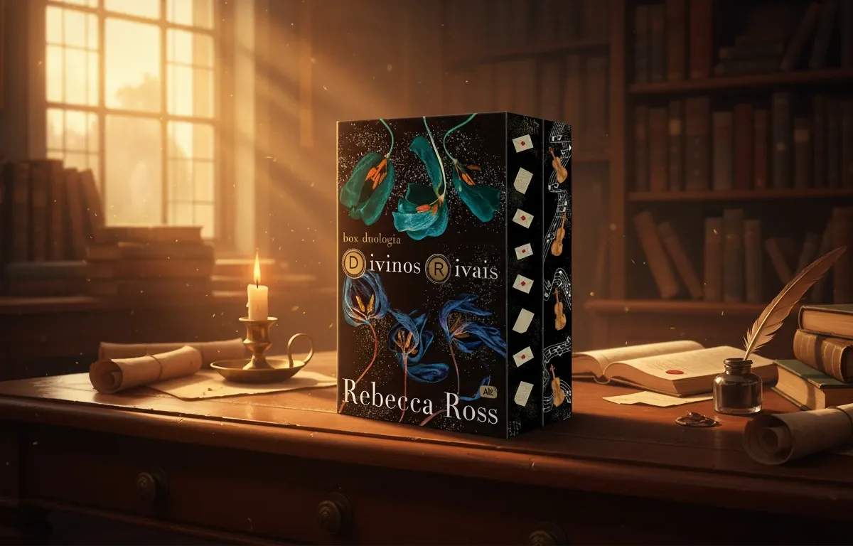 Review Box Divinos Rivais Capa Dura: O Que Ninguém Te Conta