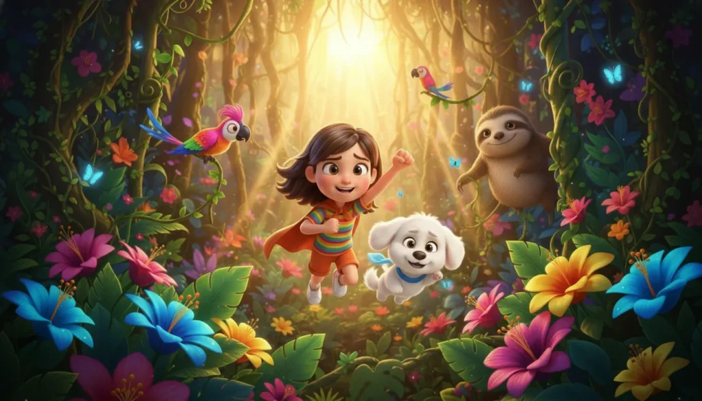 Lulu e Pipoca na Amazônia