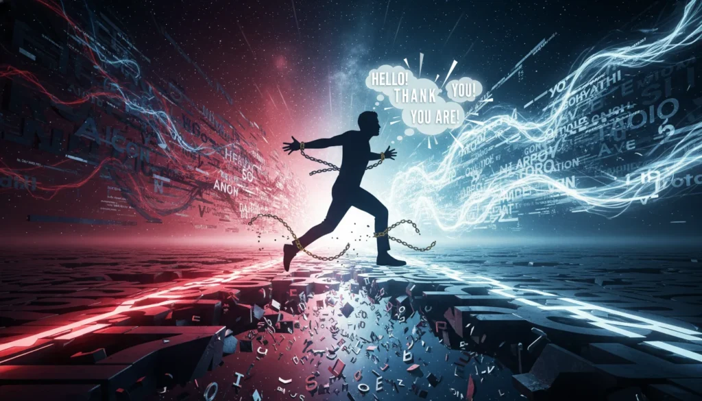 Pare de Traduzir na Cabeça