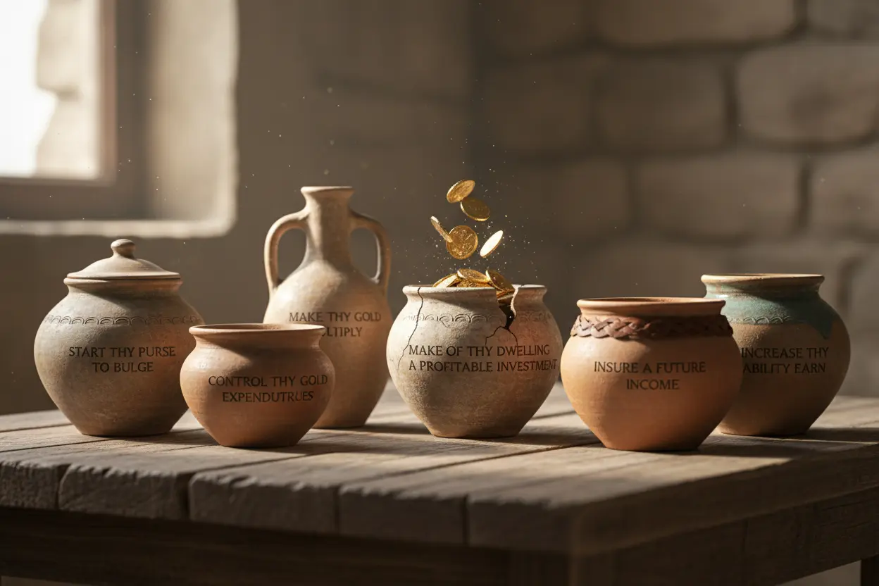 Sete Remédios Financeiros Princípios financeiros da Babilônia