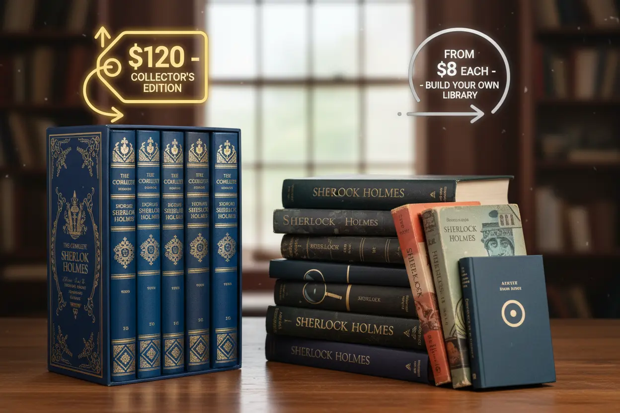 Box Sherlock Holmes: Custo e Benefício Vale a pena comprar o box de Sherlock Holmes?