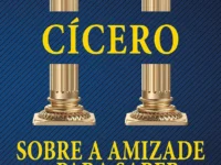 Capa do livro Sobre a Amizade e para Saber Envelhecer de Cícero, formato capa comum.