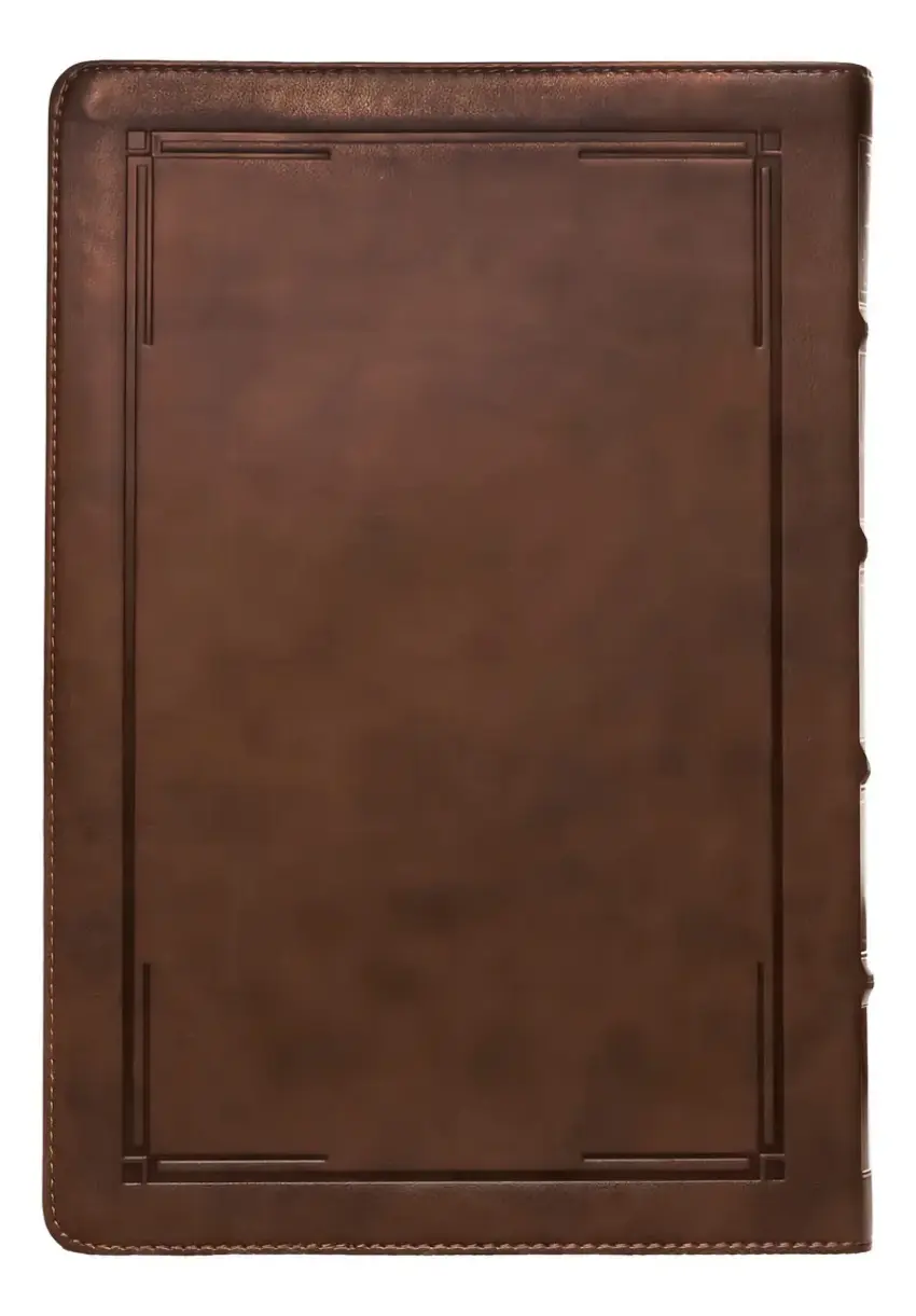 Bíblia Sagrada Slim NVI Letra Grande aberta em contexto de leitura, com letra grande visível