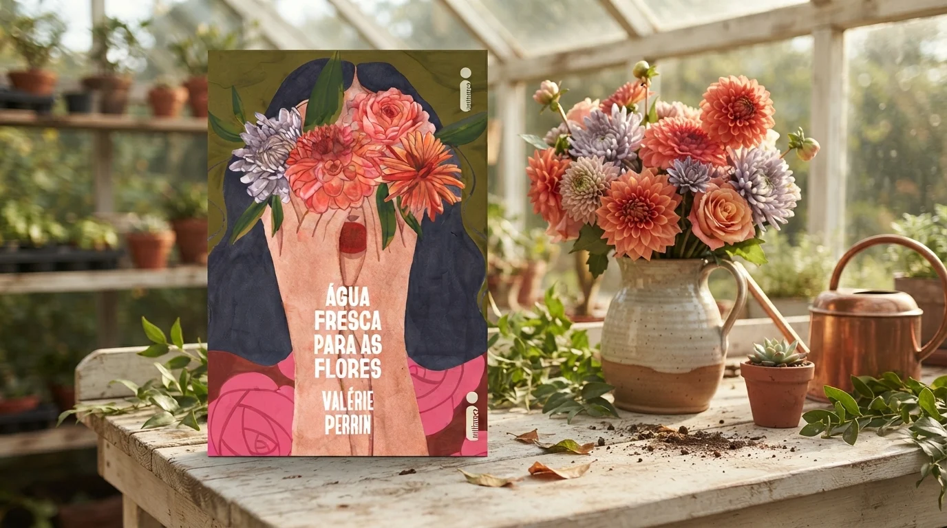 Água fresca para as flores