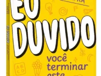 Capa do livro Eu duvido você terminar este livro de Giuliana Mafra, com fundo branco